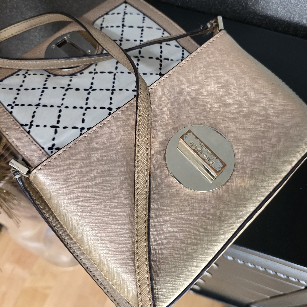 Kate Spade Mettalic Crossbody Bag - Picture 12 of 12
